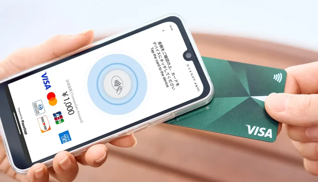 stera tapのスマートフォンを使ったタッチ決済